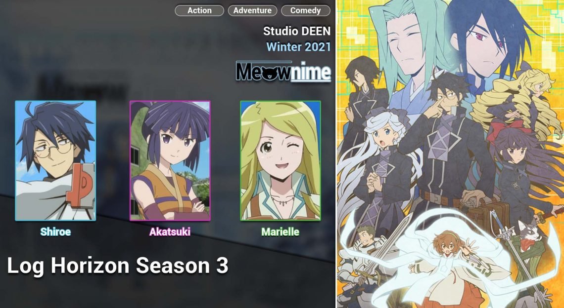 log horizon season 3 free