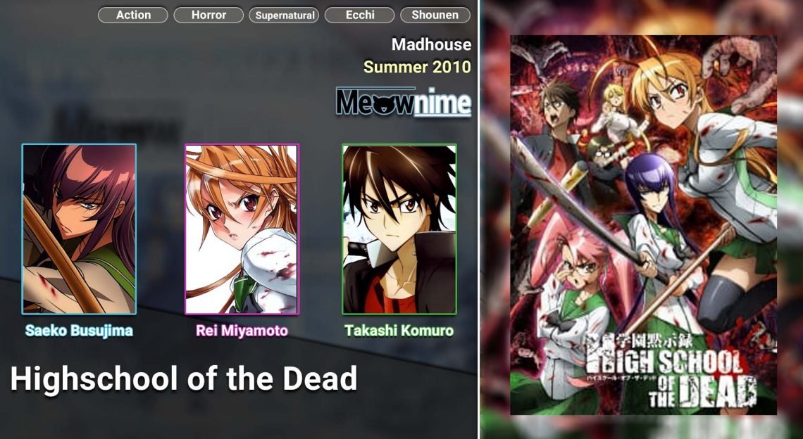 Highschool of the Dead Batch Sub Indo - AniBatch