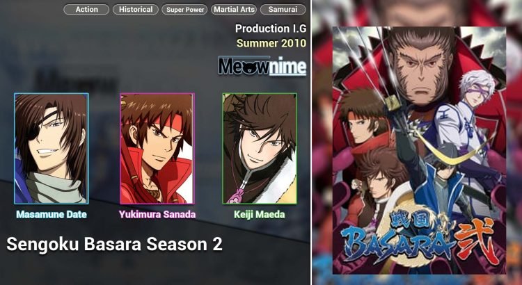 Sengoku Basara Season 2