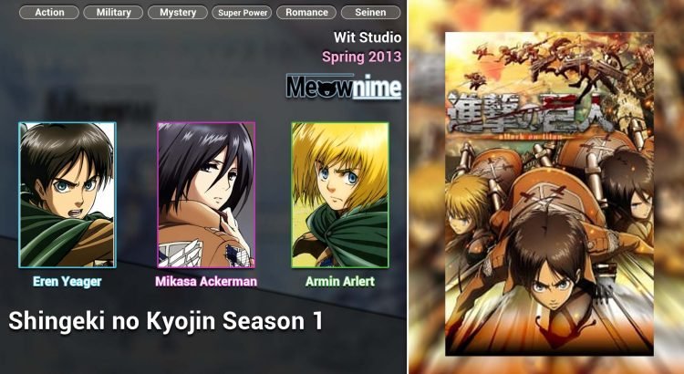 Shingeki no Kyojin Season 1