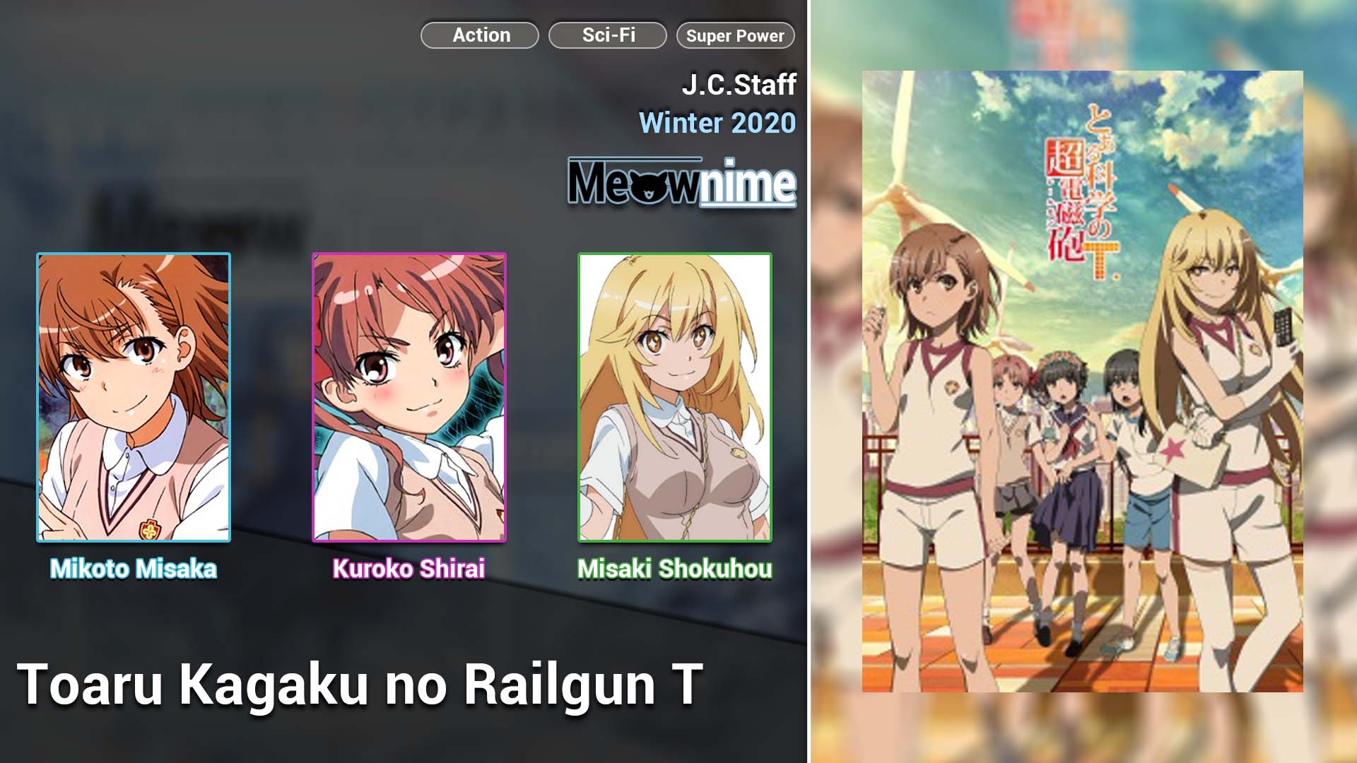 Toaru Kagaku no Railgun T